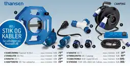 Thansen Alt i stik og kabler tilbud