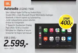 Thansen Autoradio LEGEND 700D tilbud