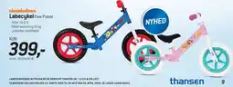 Thansen Løbecykel Paw Patrol tilbud