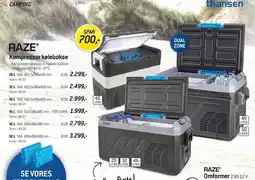 Thansen RAZE Kompressor kølebokse tilbud