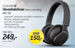 Thansen Hovedtelefoner Noise-canceling ANC-60 tilbud