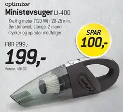 Thansen Ministøvsuger LI-400 tilbud