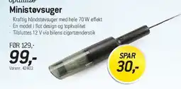 Thansen optimize Ministøvsuger tilbud