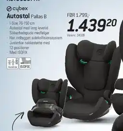 Thansen Autostol Pallas B tilbud