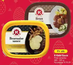 Fakta Tyskland Bearnaise / K-Salat saucer tilbud