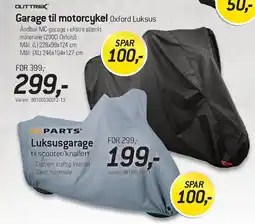 Thansen Garage til motorcykel Oxford Luksus tilbud