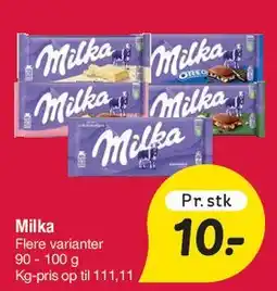 Fakta Tyskland Milka tilbud