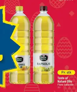 Fakta Tyskland Taste of Nature Olie (Rapsolie) tilbud