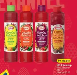 Fakta Tyskland HELA Ketchup (Gewürz / Curry) tilbud