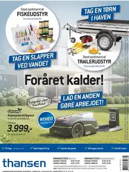 Thansen Robotplæneklipper tilbud