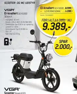 Thansen El-knallert GEV1000 tilbud