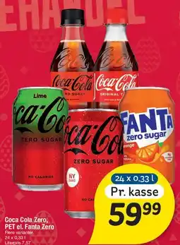 Fakta Tyskland Coca Cola Zero / Fanta Zero tilbud