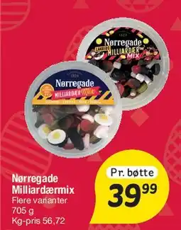 Fakta Tyskland Nørregade Milliardermix (bøtte) tilbud