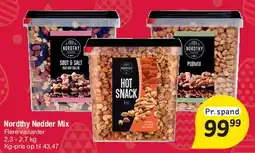 Fakta Tyskland Nordthy Nødder Mix / spande tilbud