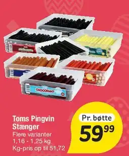 Fakta Tyskland Toms Pingvin Poser tilbud