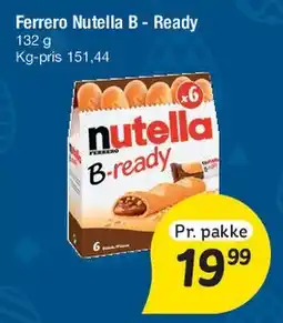 Fakta Tyskland Nutella B-ready tilbud