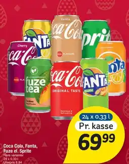 Fakta Tyskland Coca Cola, Fanta, Fuze eller Sprite tilbud