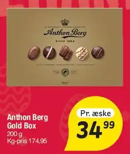 Fakta Tyskland Anthon Berg Gold Box tilbud