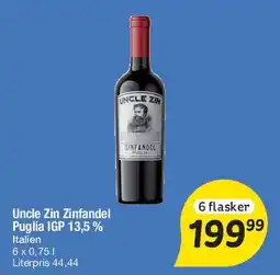 Fakta Tyskland Uncle Zin Zinfandel tilbud