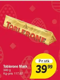 Fakta Tyskland Toblerone Mælk tilbud