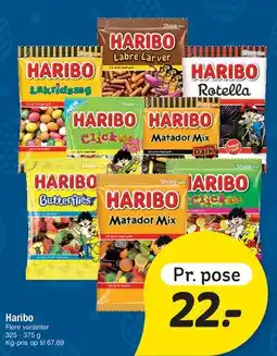Fakta Tyskland Haribo - pose tilbud