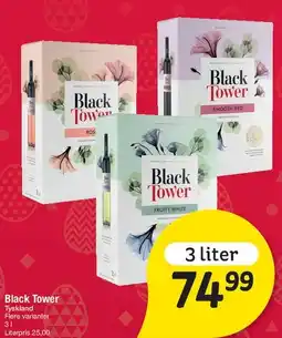 Fakta Tyskland Black Tower tilbud