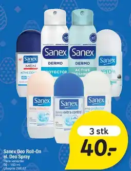 Fakta Tyskland Sanex Deo Roll-On el. Deo Spray tilbud