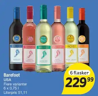 Fakta Tyskland Barefoot tilbud
