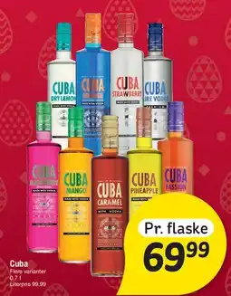 Fakta Tyskland Cuba (flere smagsvarianter) tilbud