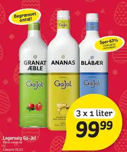 Fakta Tyskland Ga-Jol (3 x 1 liter) tilbud