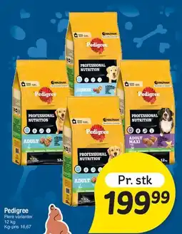 Fakta Tyskland Pedigree Professional Nutrition (tørfoder) tilbud