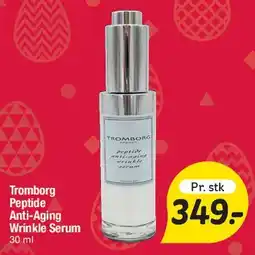 Fakta Tyskland Tromborg Peptide Anti-Aging Wrinkle Serum tilbud