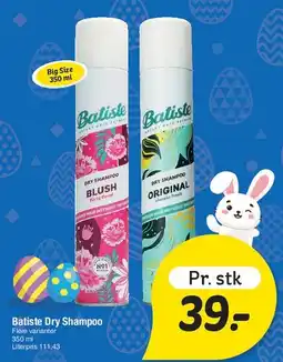 Fakta Tyskland Batiste Dry Shampoo tilbud