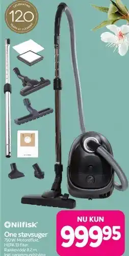 Din Isenkræmmer Nilfisk One støvsuger tilbud