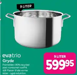 Din Isenkræmmer evatrio Grydesæt (3 dele) tilbud