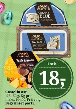 Dagli'Brugsen Castello ost tilbud