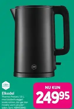 Din Isenkræmmer Elkedel (Thermo Protect) tilbud