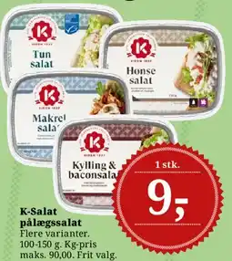 Dagli'Brugsen K-Salat pålægssalat tilbud