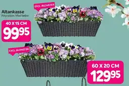 Din Isenkræmmer Altankasse (poly rattan) tilbud