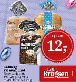 Dagli'Brugsen Kohberg Velsmag brød tilbud