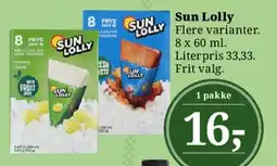 Dagli'Brugsen Sun Lolly tilbud