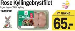 ABC Lavpris Rose Kyllingebrystfilet tilbud