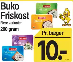 ABC Lavpris Buko Friskost / Flere oste tilbud