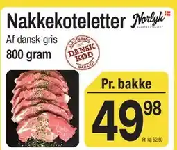 ABC Lavpris Nakkekoteletter tilbud