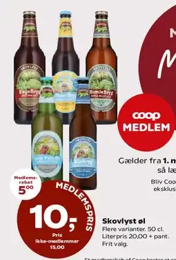 Dagli'Brugsen Skovlyst øl tilbud