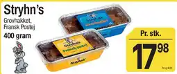ABC Lavpris Stryhn's Grovhakket / Fransk Postej tilbud