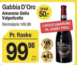 ABC Lavpris Gabbia D'Oro Amarone della Valpolicella tilbud