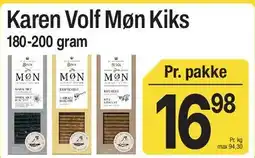 ABC Lavpris Karen Volf Møn Kiks tilbud
