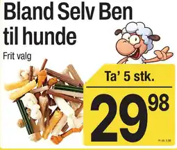 ABC Lavpris Bland Selv Ben til hunde tilbud