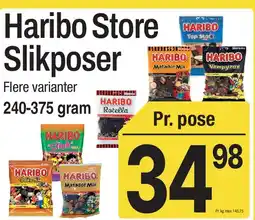 ABC Lavpris Haribo Store Slikposer tilbud